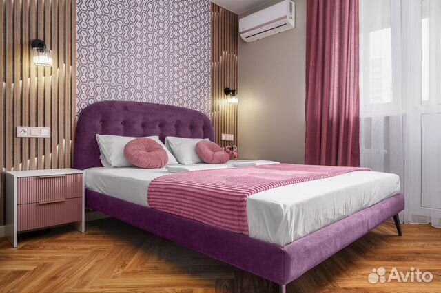 

Квартира-студия, 28 м², 2 кровати