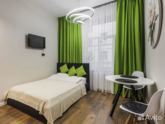 

Квартира-студия, 22 м², 2 кровати