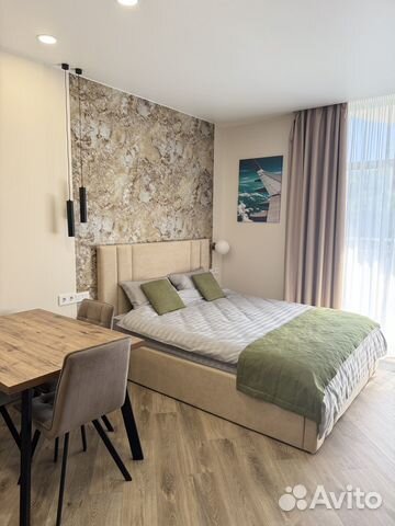 

Квартира-студия, 37 м², 1 кровать