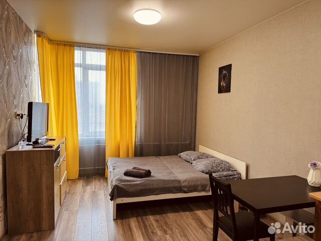 

Квартира-студия, 30 м², 1 кровать