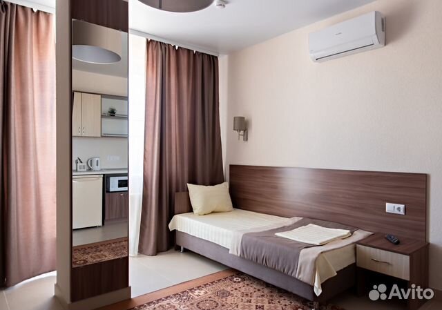 

Квартира-студия, 21 м², 2 кровати