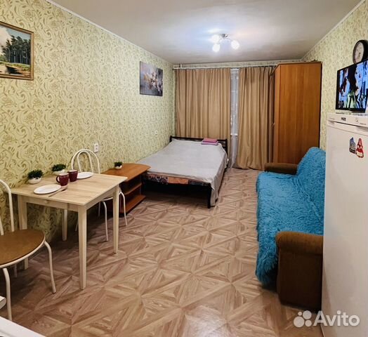

Квартира-студия, 30 м², 2 кровати