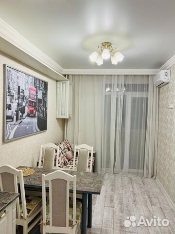 

1-к. квартира, 44 м², 2 кровати