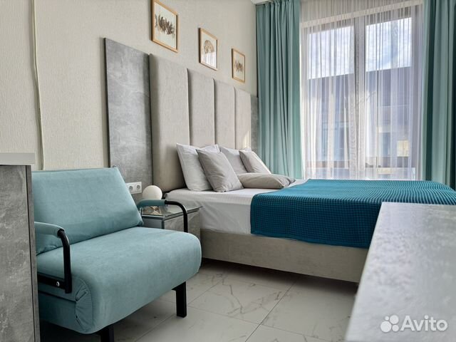 

Квартира-студия, 27,5 м², 2 кровати