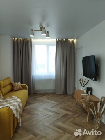 

1-к. квартира, 47 м², 2 кровати