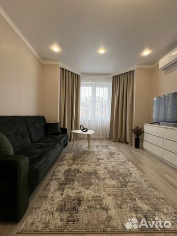 

1-к. квартира, 45 м², 2 кровати