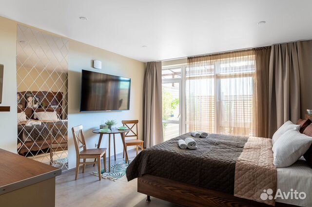 

Квартира-студия, 30 м², 1 кровать