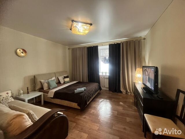 

1-к. квартира, 38 м², 3 кровати