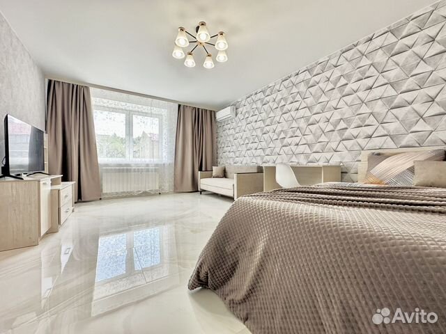 

1-к. квартира, 44,4 м², 2 кровати