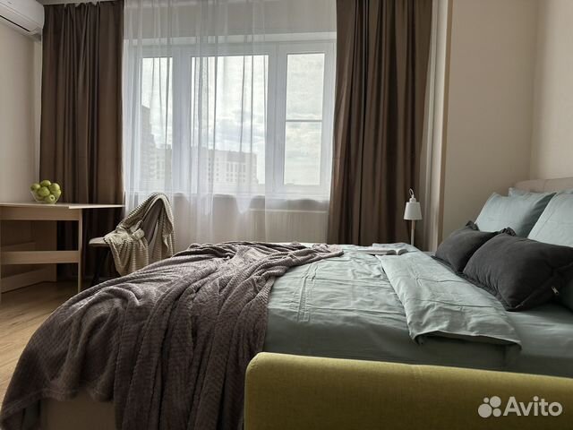 

1-к. квартира, 38 м², 4 кровати