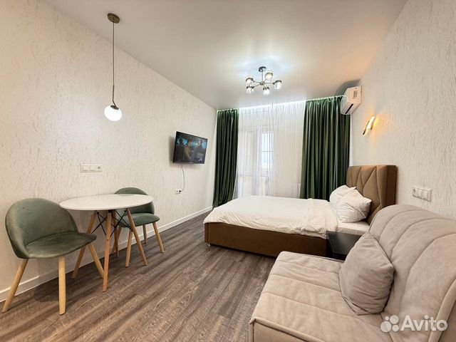 

Квартира-студия, 29,9 м², 2 кровати