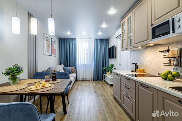 

1-к. квартира, 32 м², 2 кровати