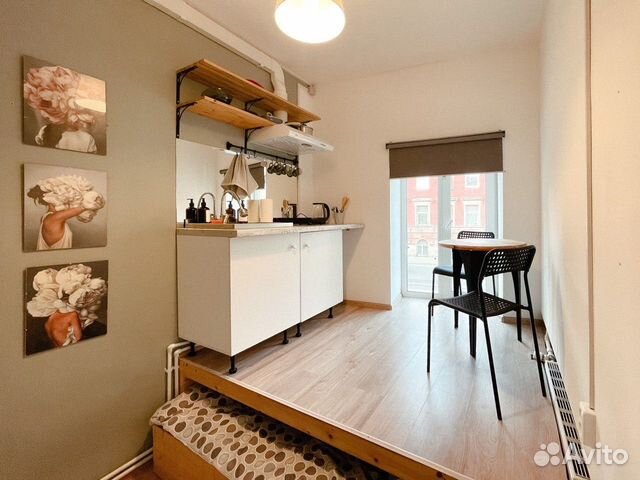 

Квартира-студия, 15 м², 1 кровать