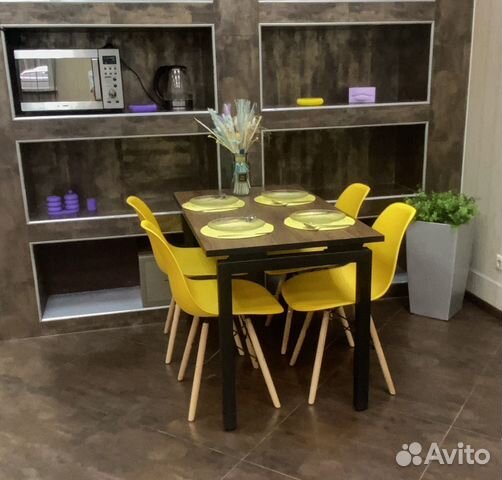 

1-к. квартира, 44 м², 4 кровати