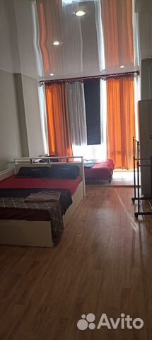 

Квартира-студия, 28 м², 2 кровати