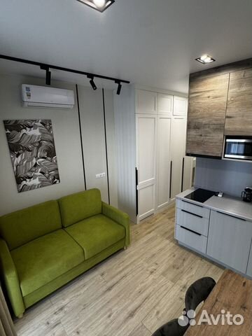 

Квартира-студия, 17 м², 1 кровать