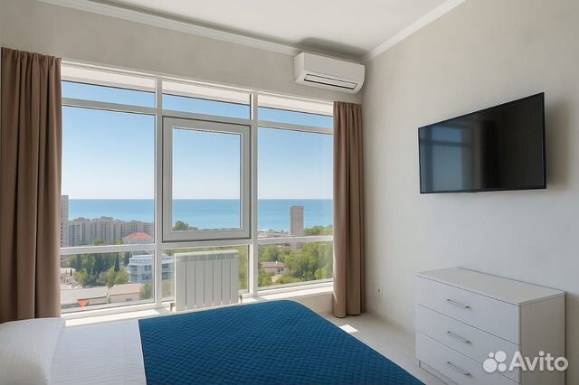 

Квартира-студия, 30 м², 2 кровати