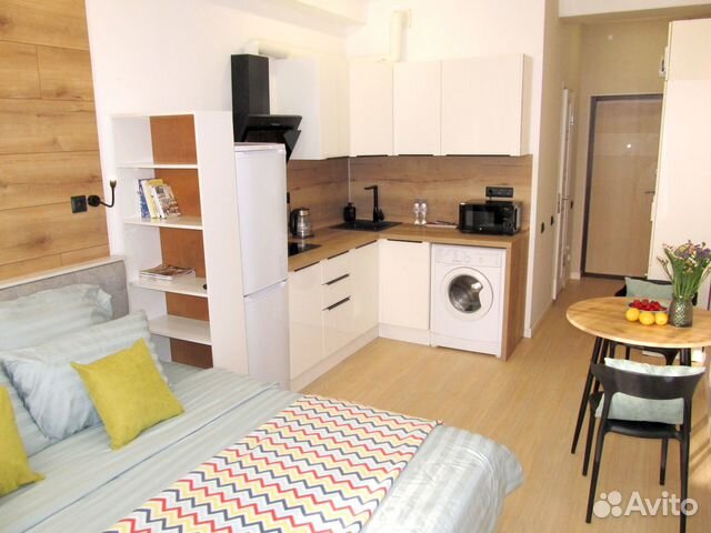 

Квартира-студия, 25 м², 1 кровать