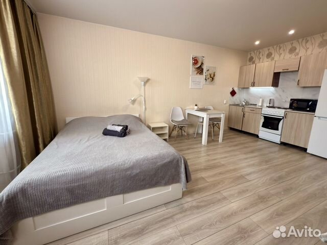 

Квартира-студия, 41,5 м², 2 кровати