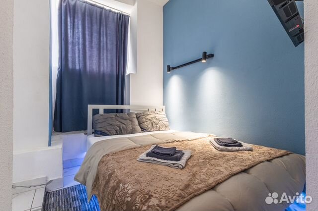 

Квартира-студия, 14,7 м², 1 кровать