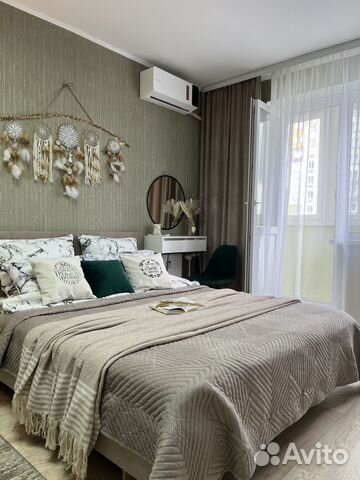 

1-к. квартира, 40 м², 2 кровати