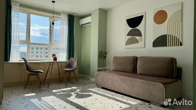 

Квартира-студия, 35 м², 2 кровати