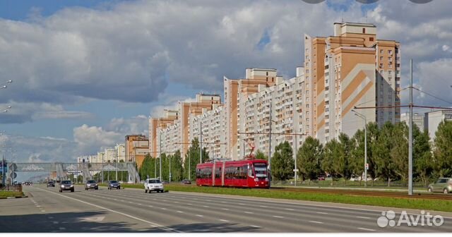

1-к. квартира, 62 м², 2 кровати