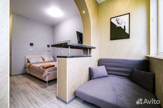 

Квартира-студия, 24 м², 2 кровати