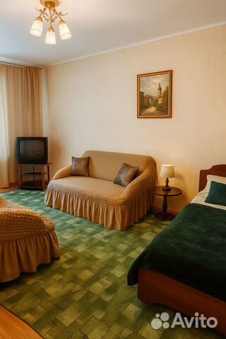

1-к. квартира, 30 м², 2 кровати