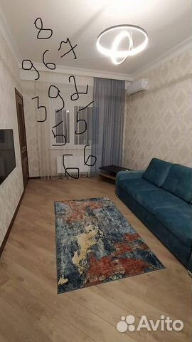 

2-к. квартира, 48 м², 2 кровати