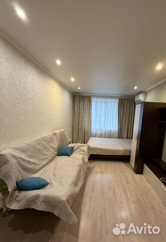 

1-к. квартира, 42 м², 2 кровати