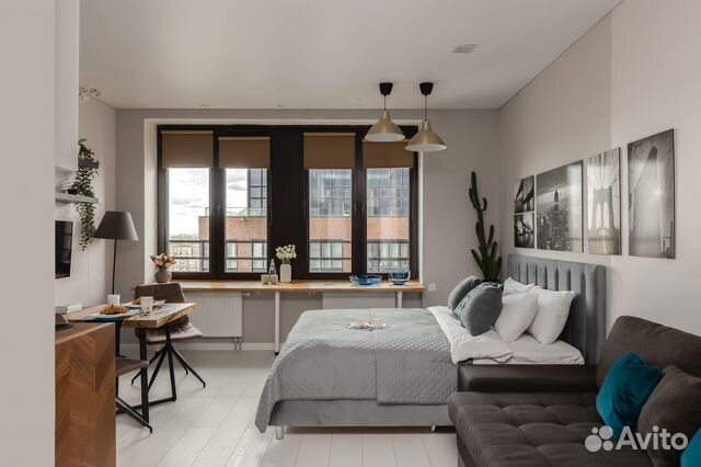 

1-к. квартира, 30 м², 2 кровати