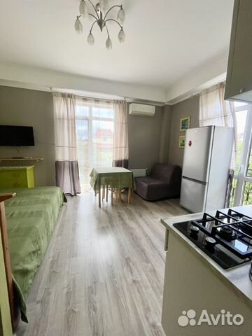 

Квартира-студия, 30 м², 3 кровати