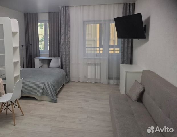 

Квартира-студия, 35 м², 2 кровати