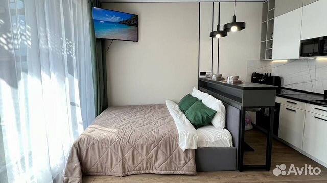 

Квартира-студия, 31 м², 2 кровати