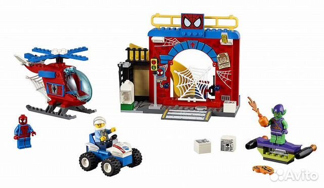 Lego Juniors 10687 Убежище Человека-паука Lego Juniors 10687 Убежище Человека-паука