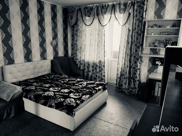 

Квартира-студия, 33 м², 2 кровати