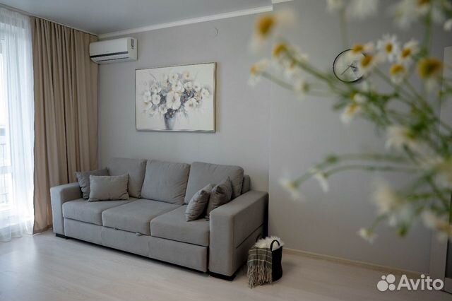 

1-к. квартира, 52 м², 2 кровати