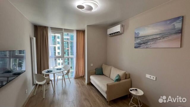 

Квартира-студия, 25 м², 2 кровати
