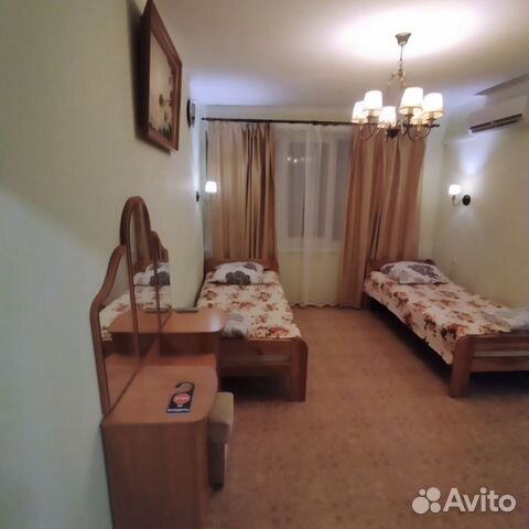 

1-к. квартира, 45 м², 3 кровати