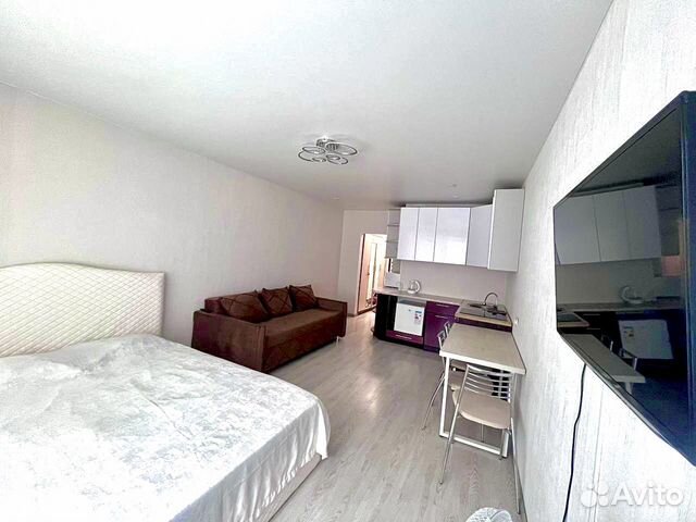

Квартира-студия, 29 м², 4 кровати