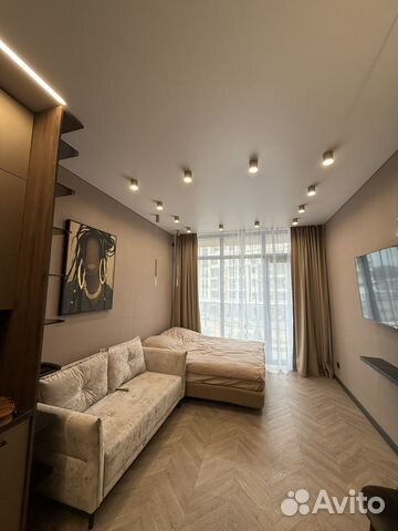 

Квартира-студия, 30 м², 2 кровати