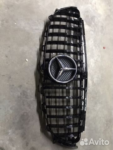 Решетка радиатора на Mercedes W213 GT