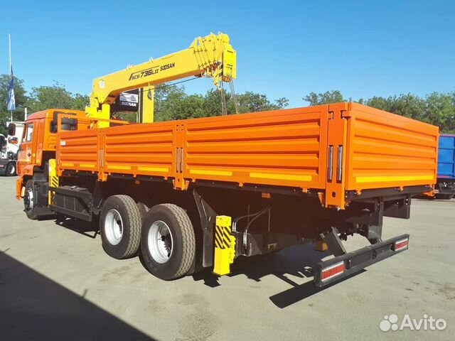 Кран манипулятор камаз 65115 кму Soosan SCS736LII Кран манипулятор камаз 65115 кму Soosan SCS736LII