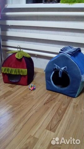 Домик для маленьких кошек и собак купить на Зозу.ру - фотография № 1