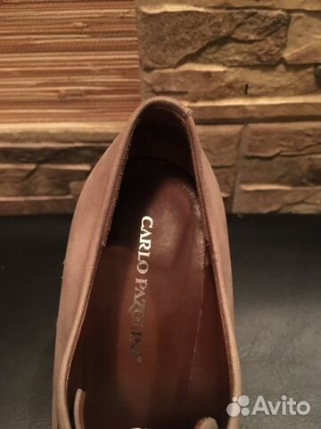 Ботильоны, нат кожа, Carlo Pasolini Ботильоны, нат кожа, Carlo Pasolini