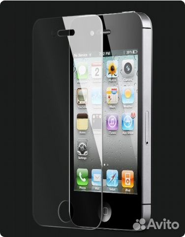 Защитное стекло для iPhone 4 / 4S Tempered Glass Защитное стекло для iPhone 4 / 4S Tempered Glass