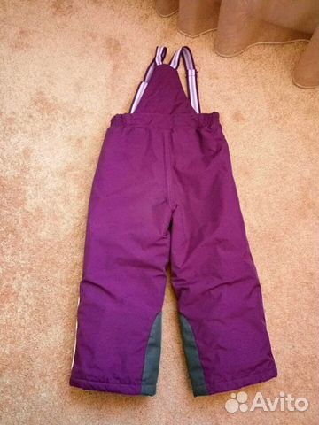 Зимний полукомбинезон для девочки 104 Зимний полукомбинезон для девочки 104