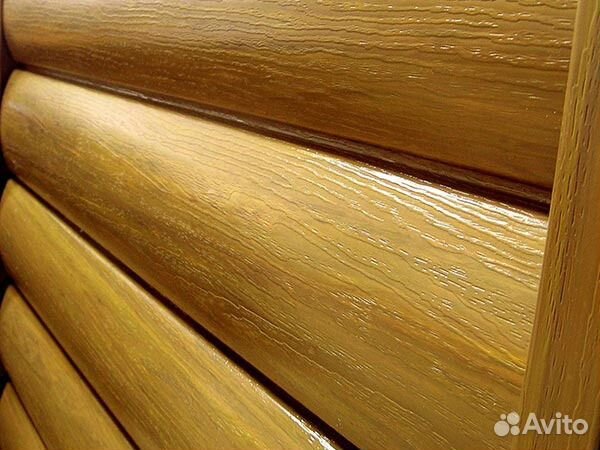 Металлический сайдинг Бревно с текстурой дерева Металлический сайдинг Бревно с текстурой дерева