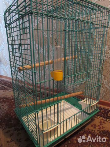 Продаётся большая клетка для птиц купить на Зозу.ру - фотография № 1